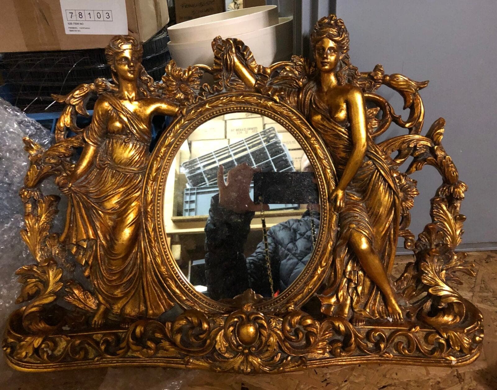Spiegel Barock gold