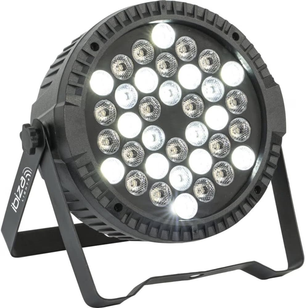 LED PAR Scheinwerfer Floorspot – warmweiß/kaltweiß, DMX/Stroboskop – Foto 2