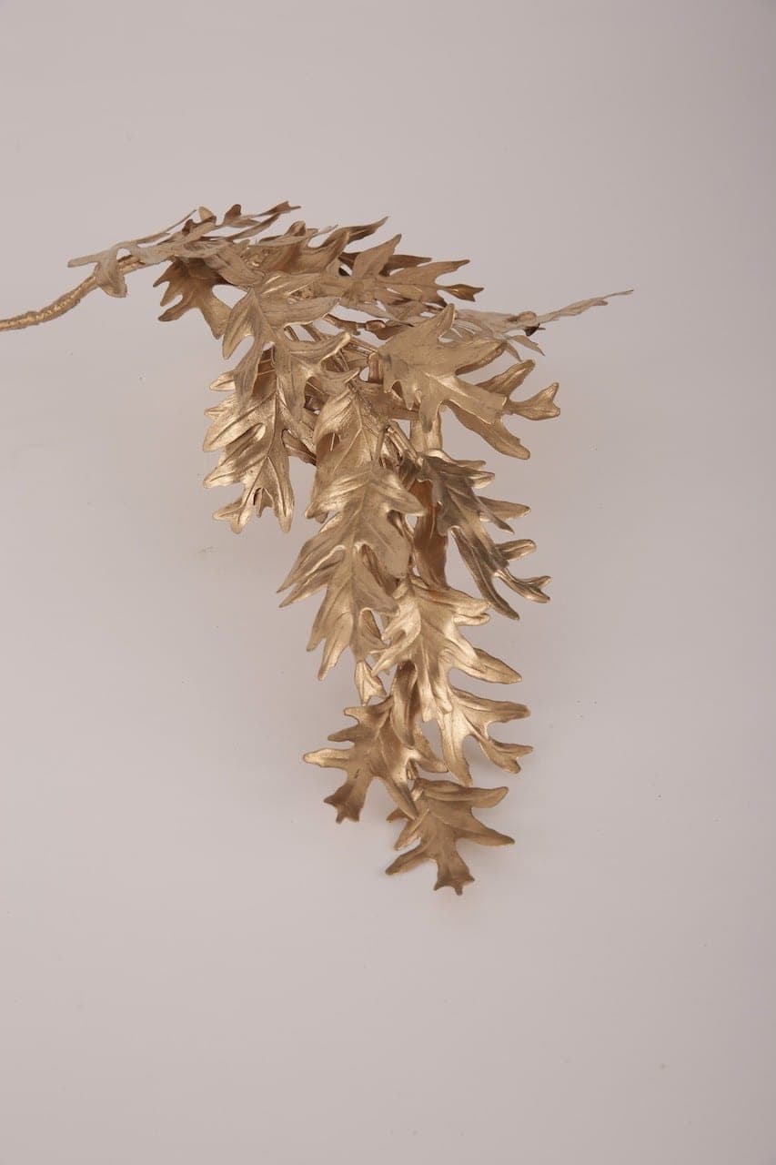 Blatt Ast gold – 65 cm