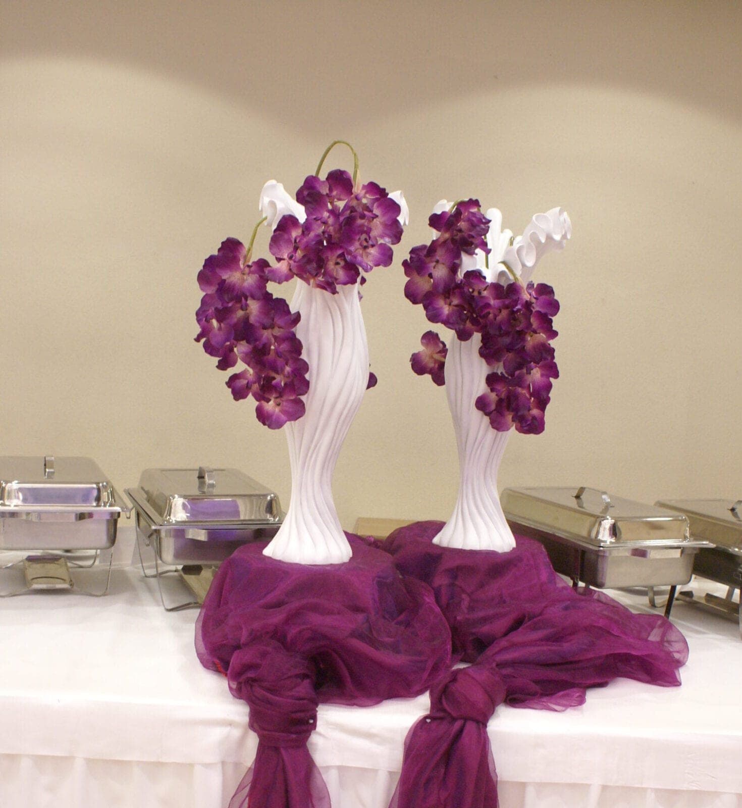 Vase Kleid weiß