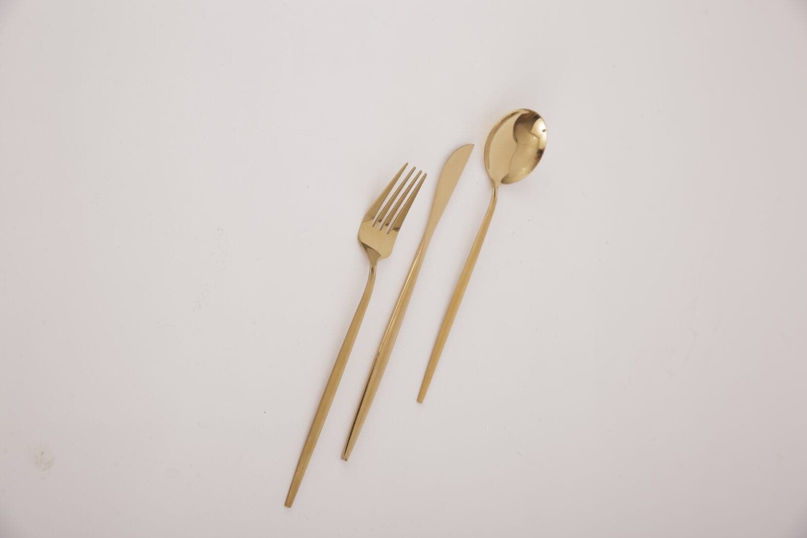 Messer Menümesser gold – 22,5 cm – Foto 3