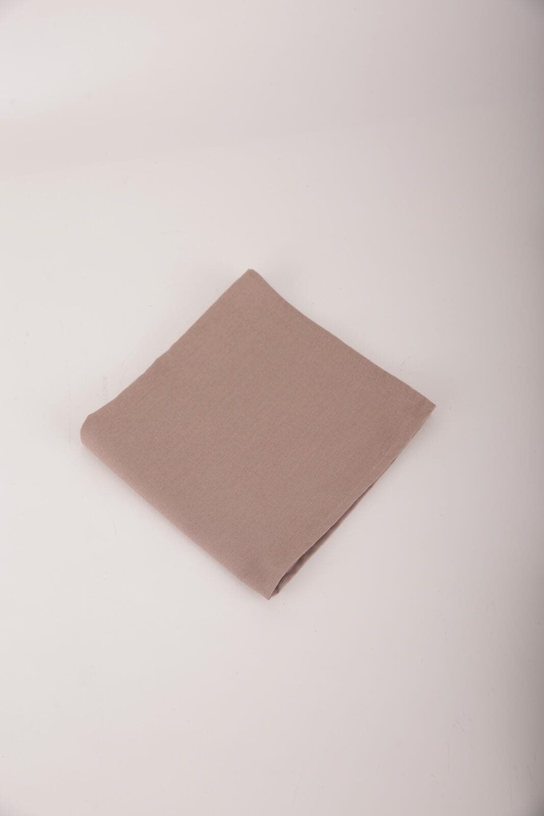 Stoffserviette Leinenoptik cappuccino hellbeige taupe – 50×50 cm – Foto 3
