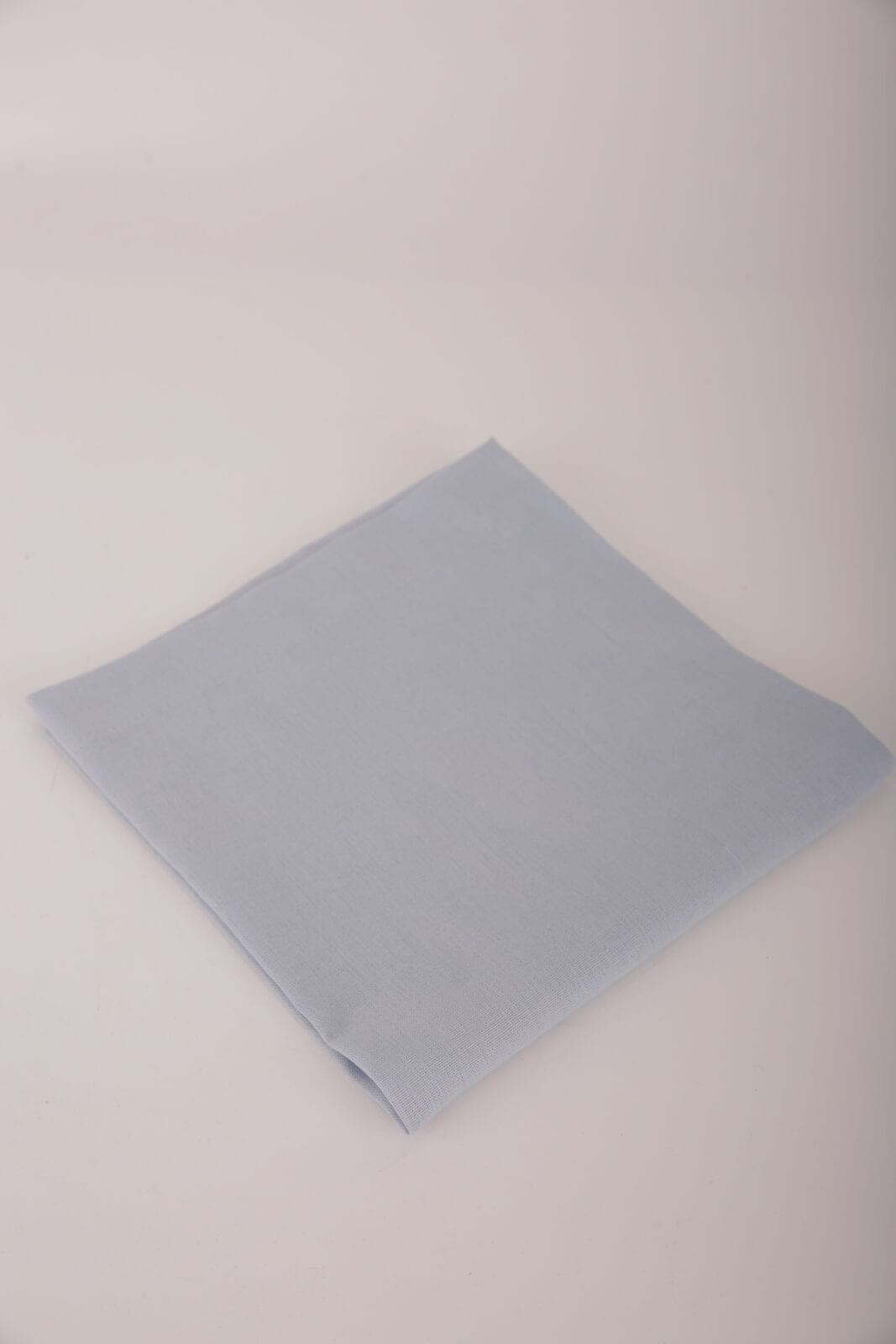 Stoffserviette Leinenoptik hellblau – 50×50 cm – Foto 3