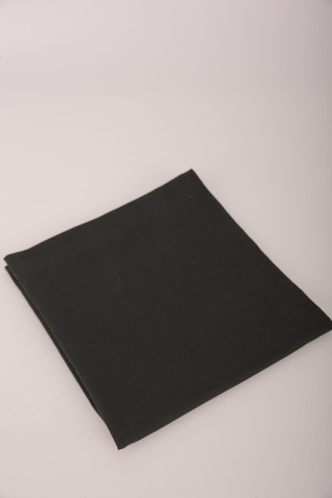 Stoffserviette Leinenoptik schwarz – 50×50 cm – Foto 3