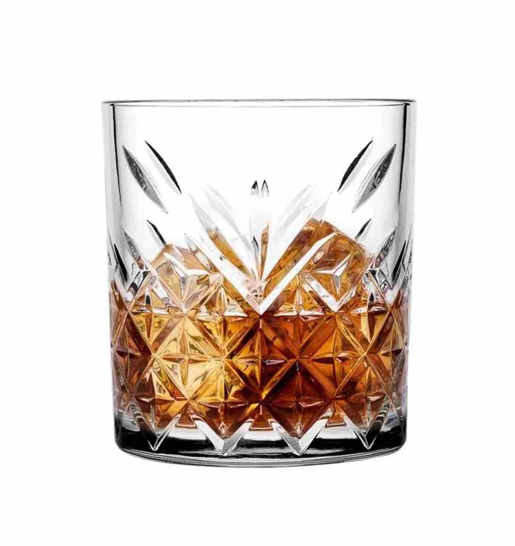 Whiskyglas geschliffen – 10 cm – Foto 2