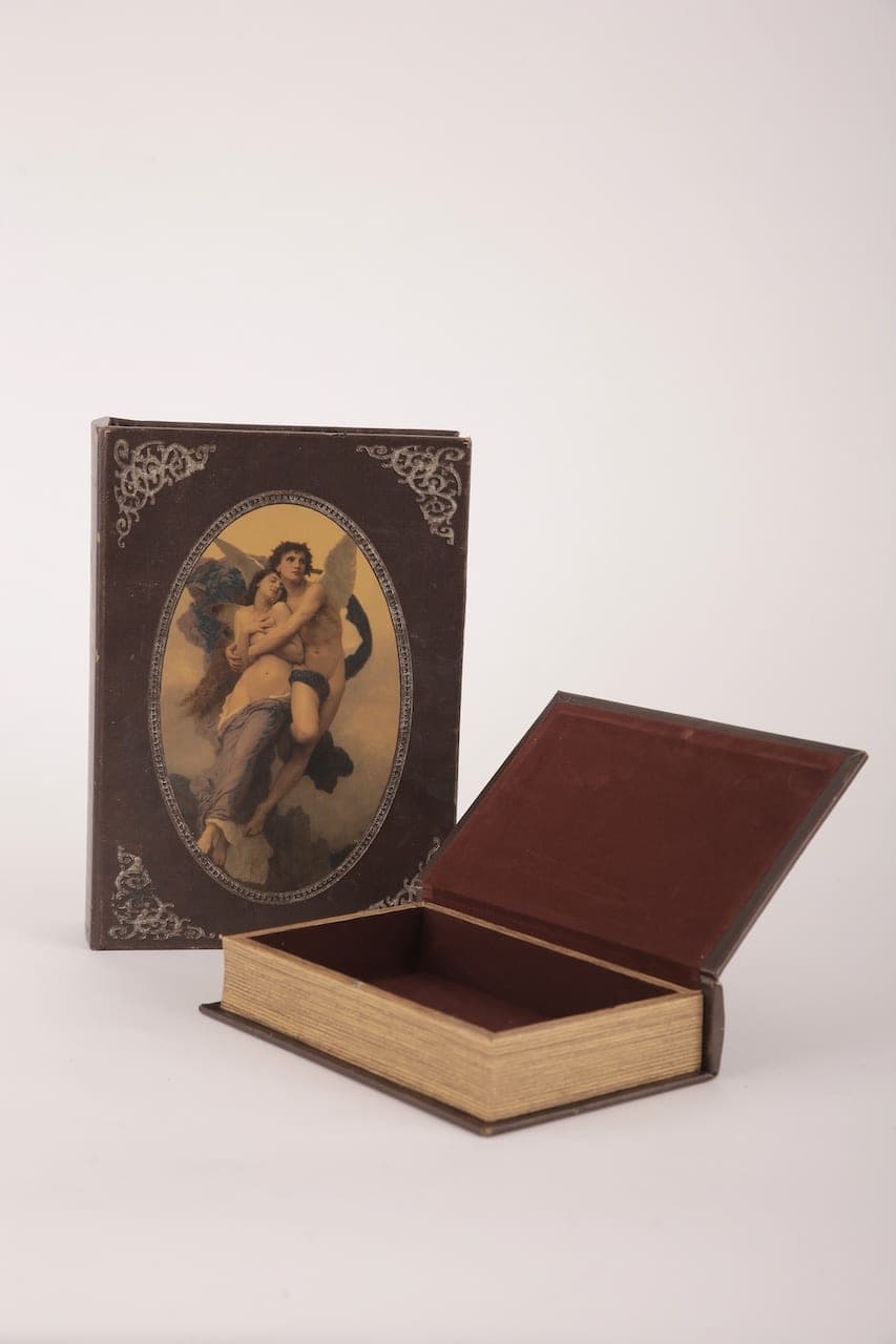 Bücher vintage braun – Foto 2