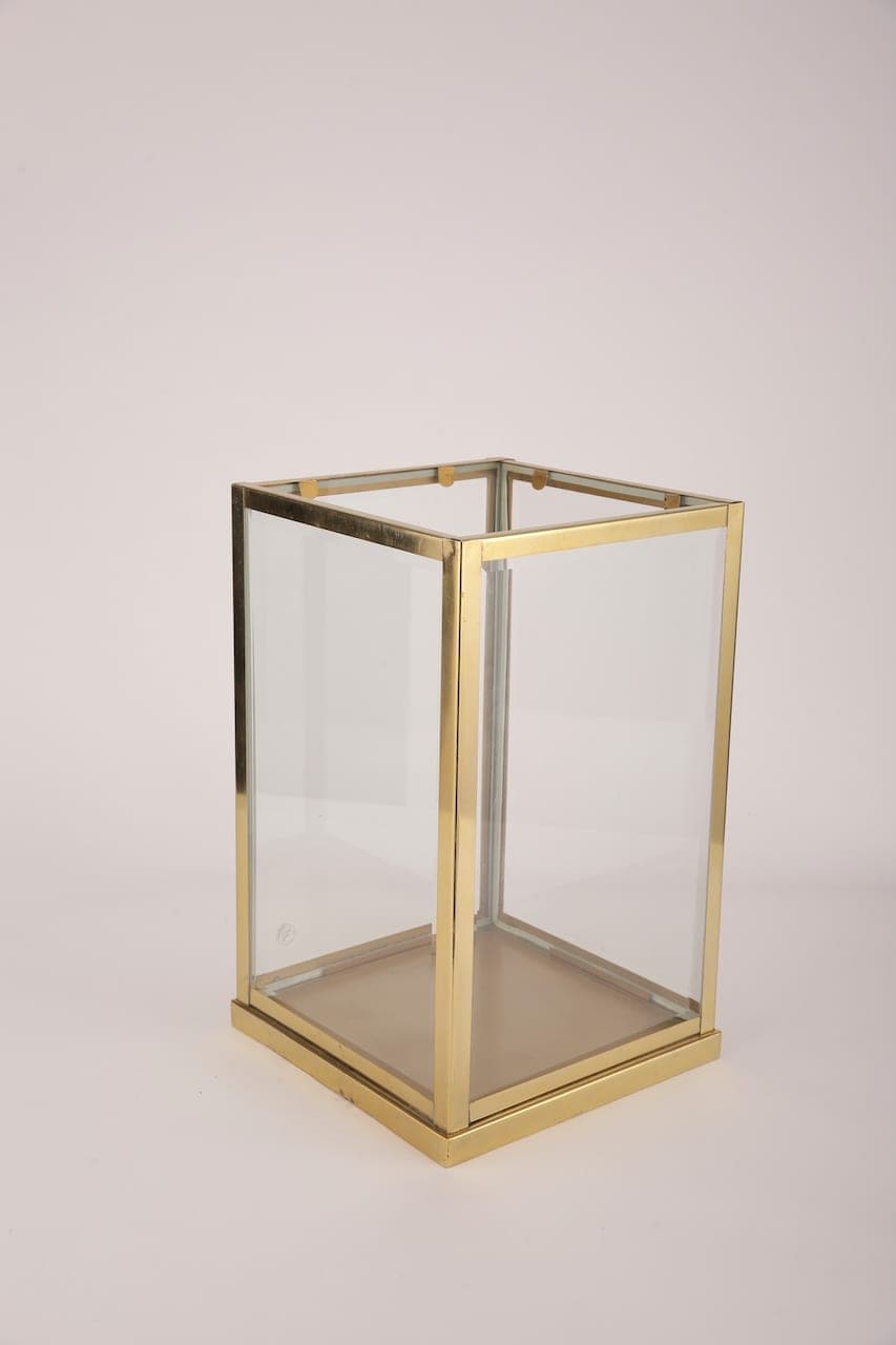 Couverteinwurf Laterne gold