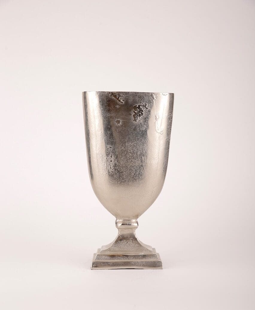 Vase Couverteinwurf Geschenkbox silber