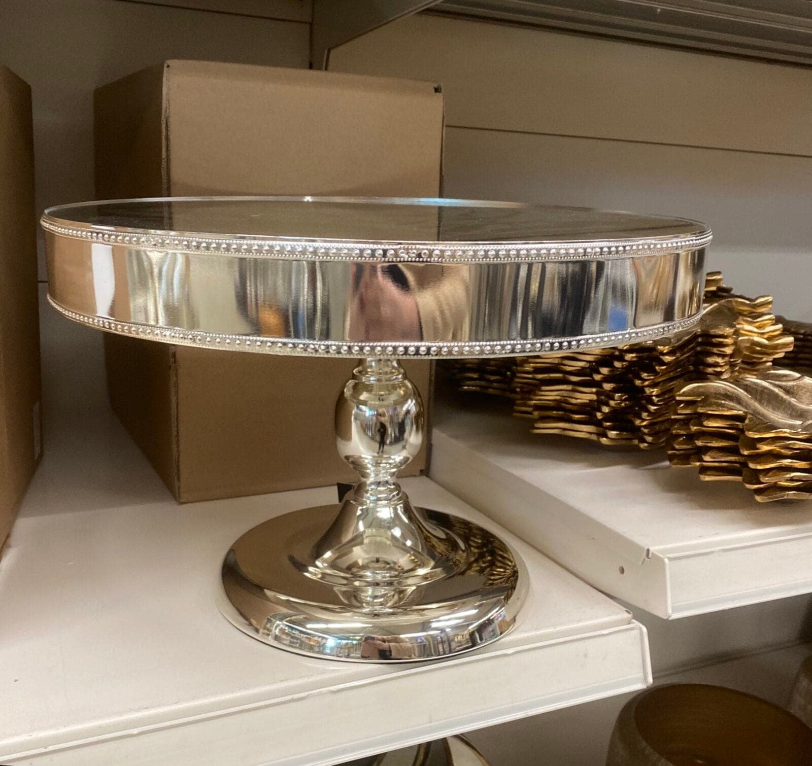 Tortenständer Hochzeitstorte Tortenplatte silber