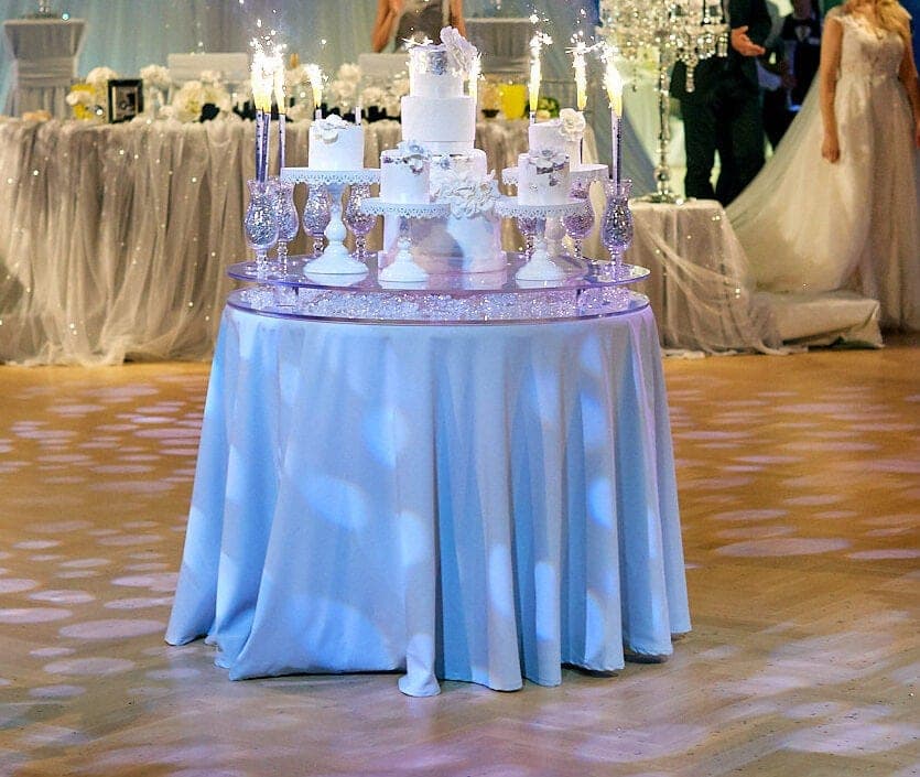 Tortentisch Tisch Hochzeitstorte fahrbar