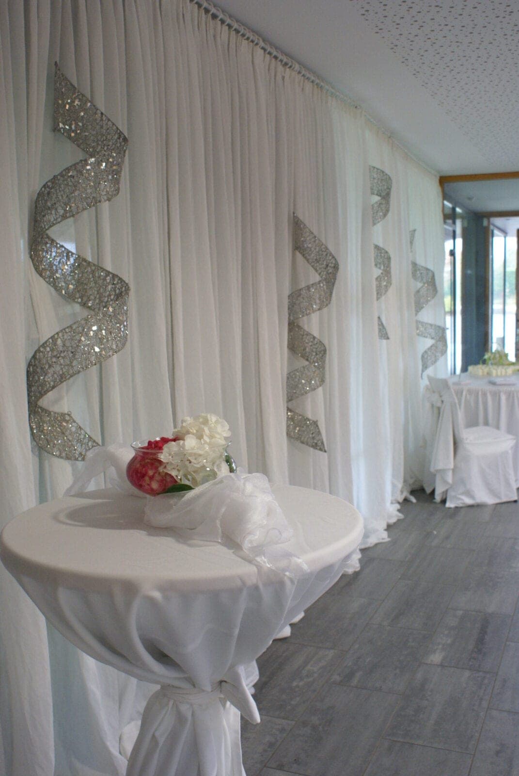 Rückwand Dekoelement silber – Foto 2