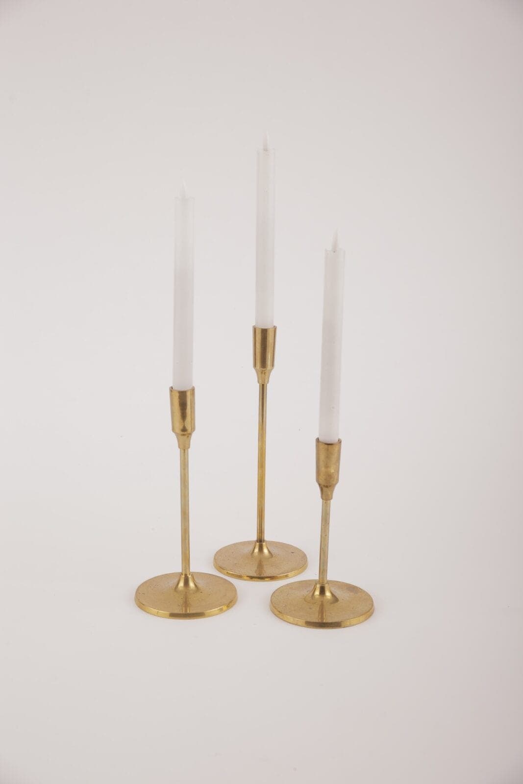 Kerzenständer gold – 20, 25, 30 cm