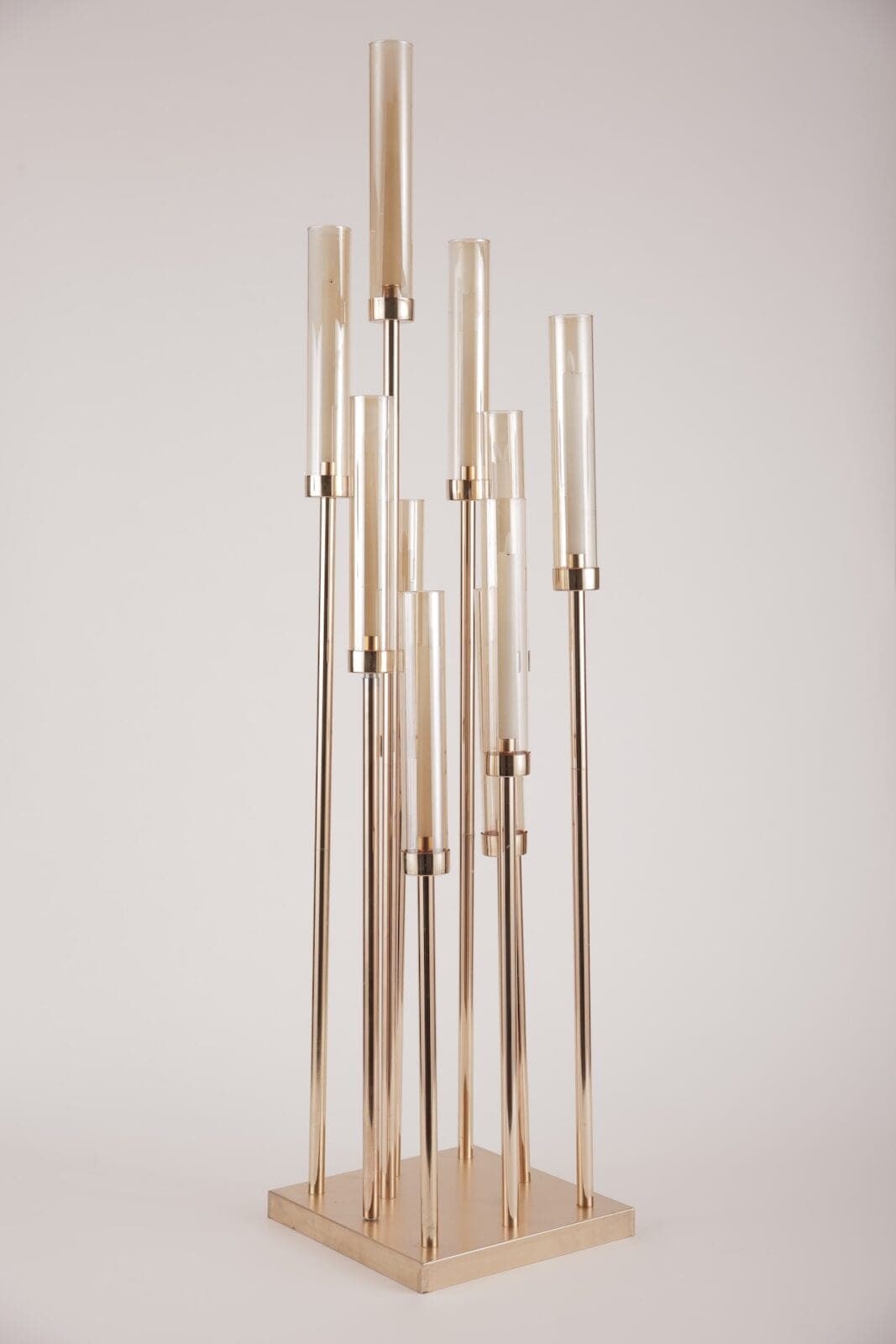 Kerzenständer Skyline gold 10 Arm inkl. Kerzen – 1,33 m