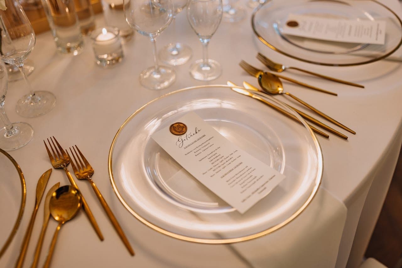 Platzteller Goldrand gold – 30,5 cm – Foto 2