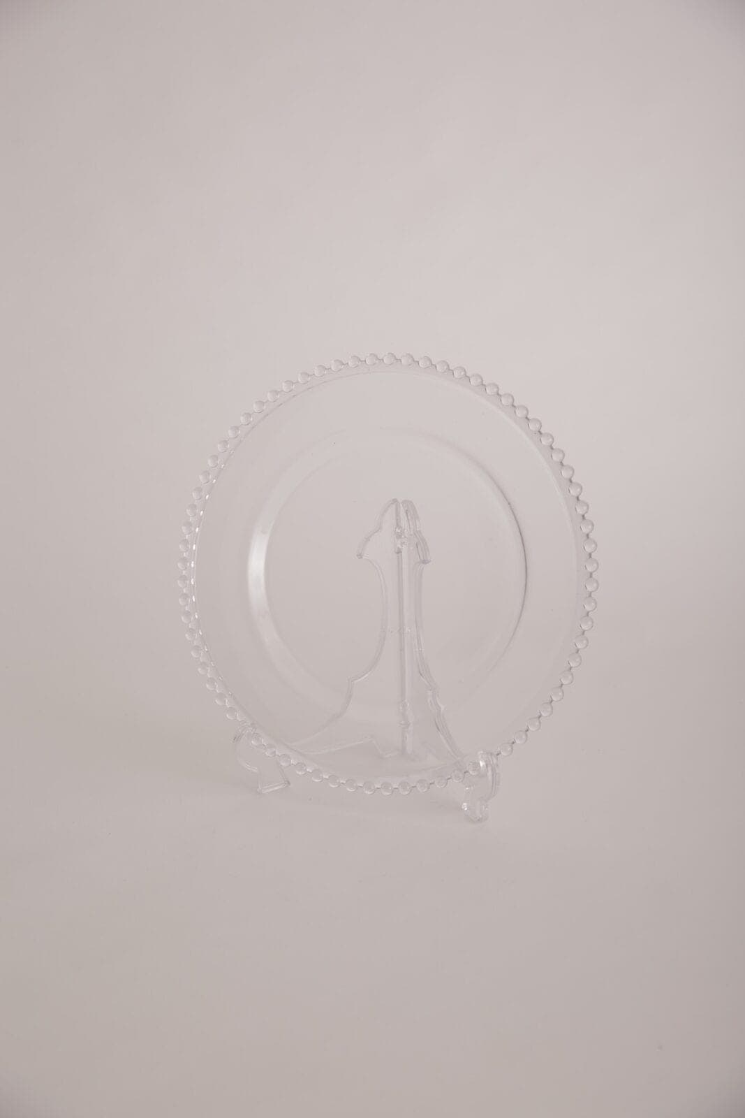 Platzteller Perlenrand Glas Perlen – 30,5 cm – Foto 2