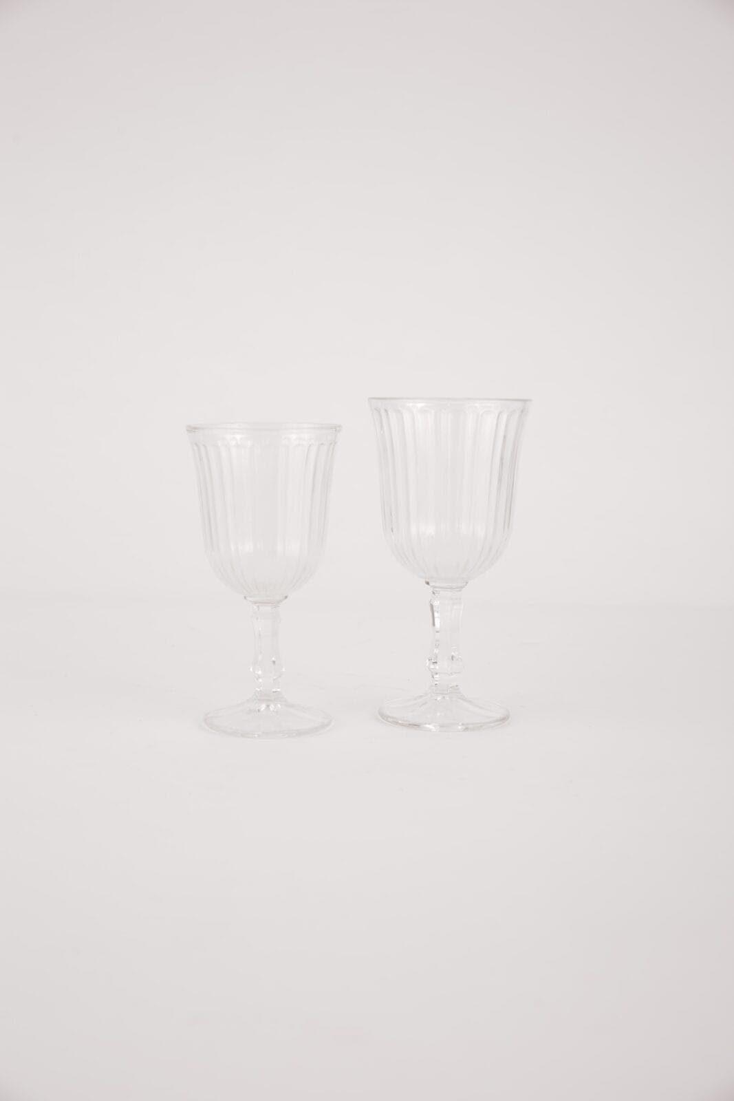 Riffelgläser Blumenvasen Vasen – 16 cm