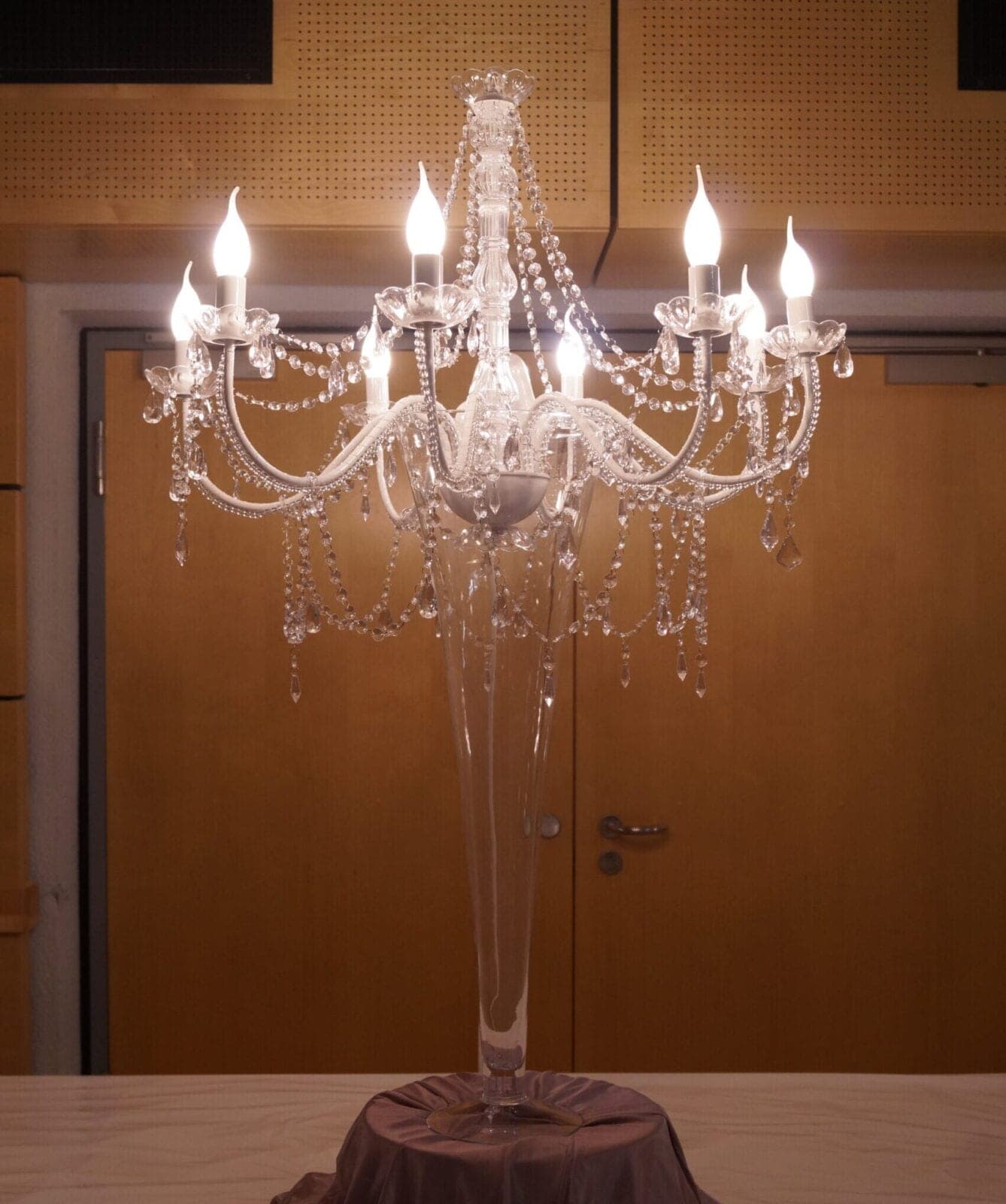 Trompetenvase Glas – 78,5 cm – Foto 7