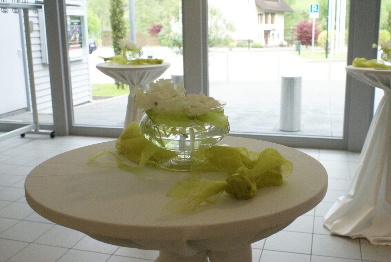 Schale Vase Blumenvase Glas – 13 cm – Foto 3