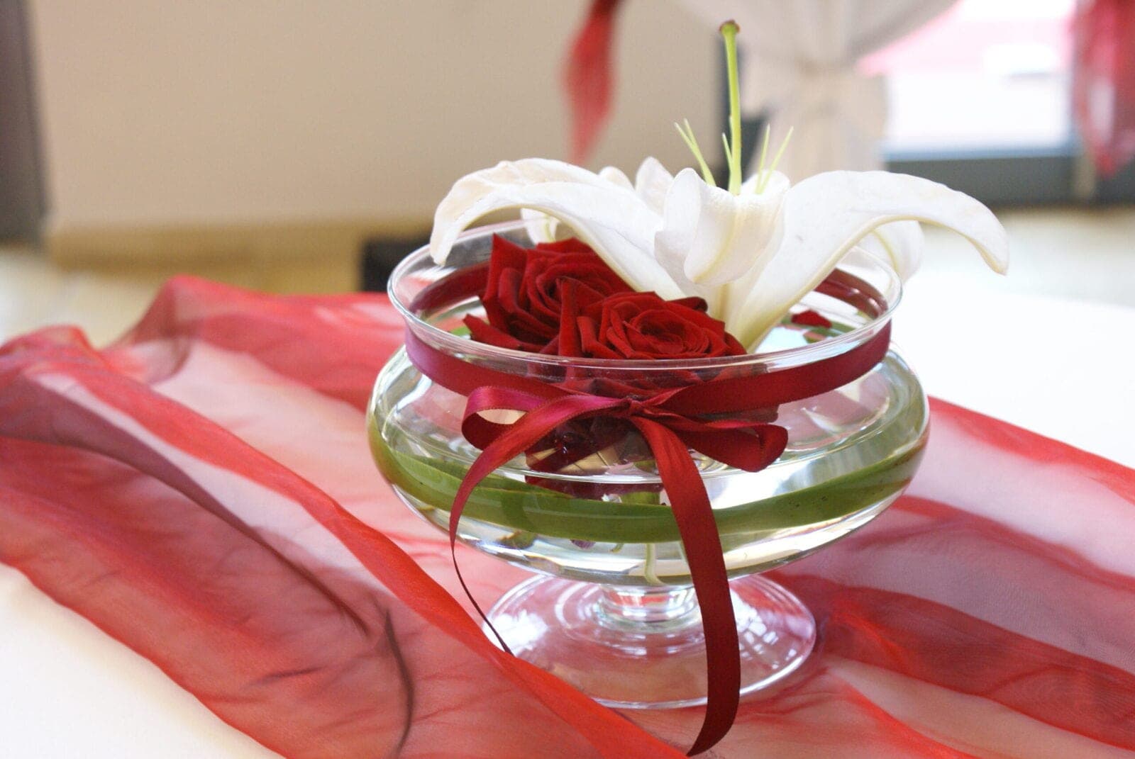 Schale Vase Blumenvase Glas – 13 cm – Foto 4