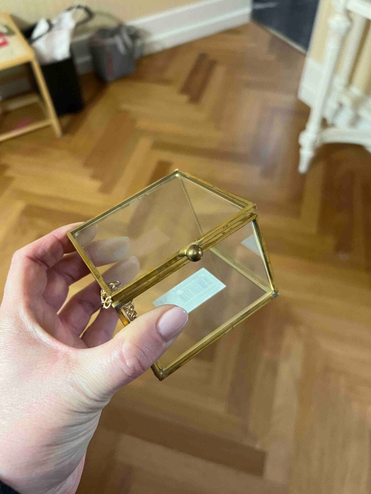 Ringkissen Ringbox gold klein – Foto 2