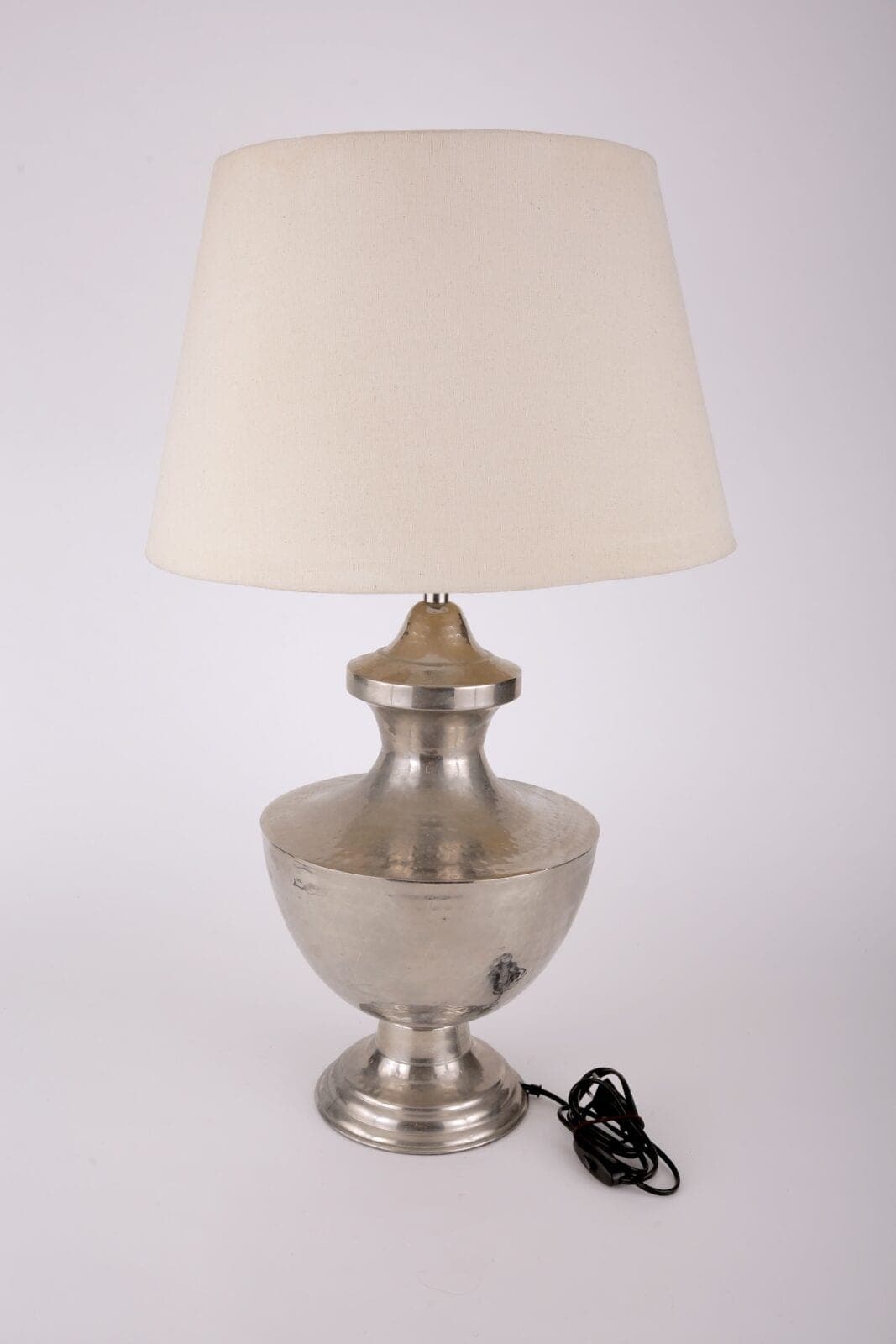 Lampe Lampenschirm silber