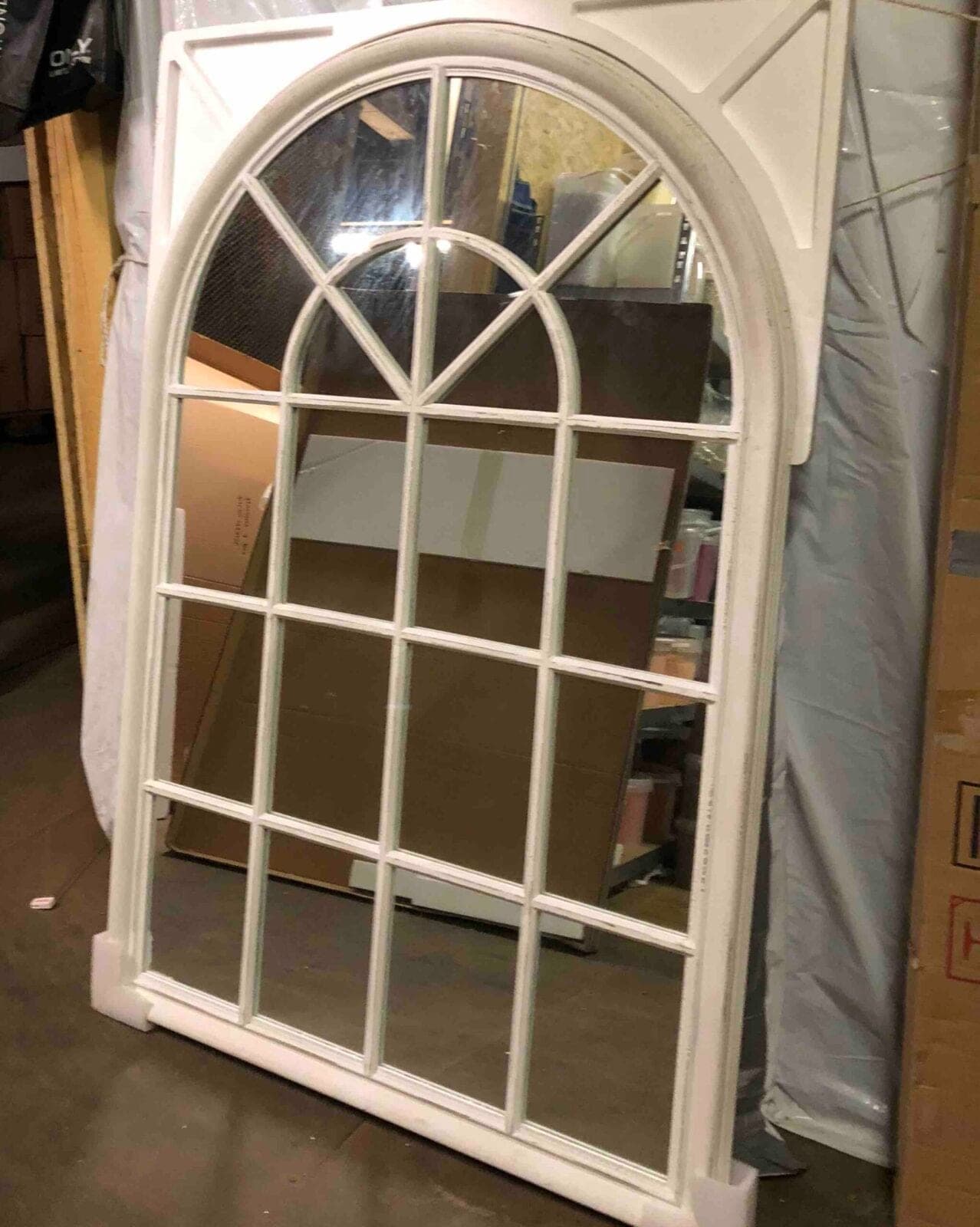 Spiegel Fenster groß