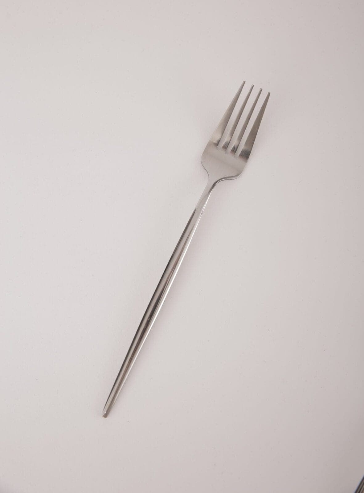 Gabel glänzend silber – 21,5 cm