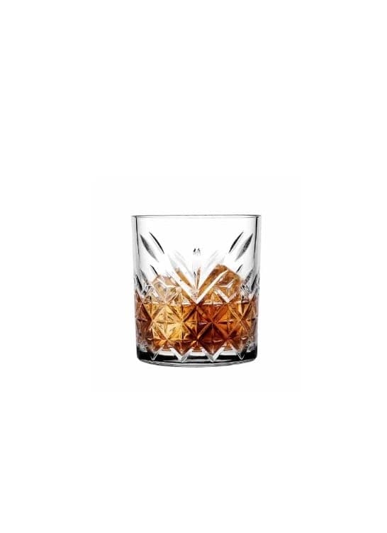 Whiskyglas geschliffen – 10 cm