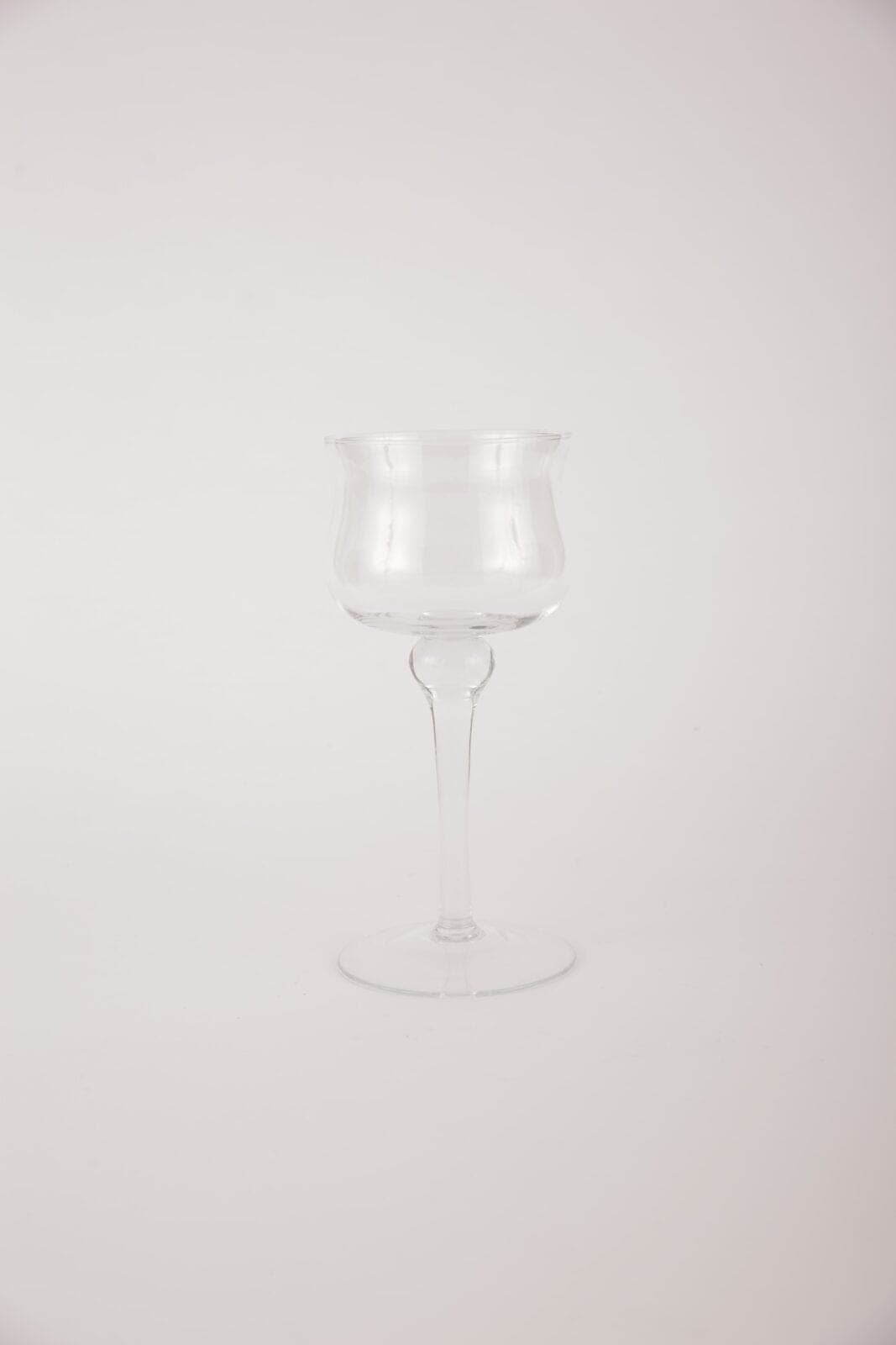Glaspokalvase mittel auf Fuß – 29 cm