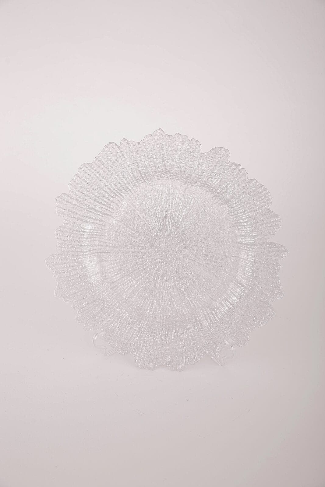 Platzteller Blatt silber – 33 cm