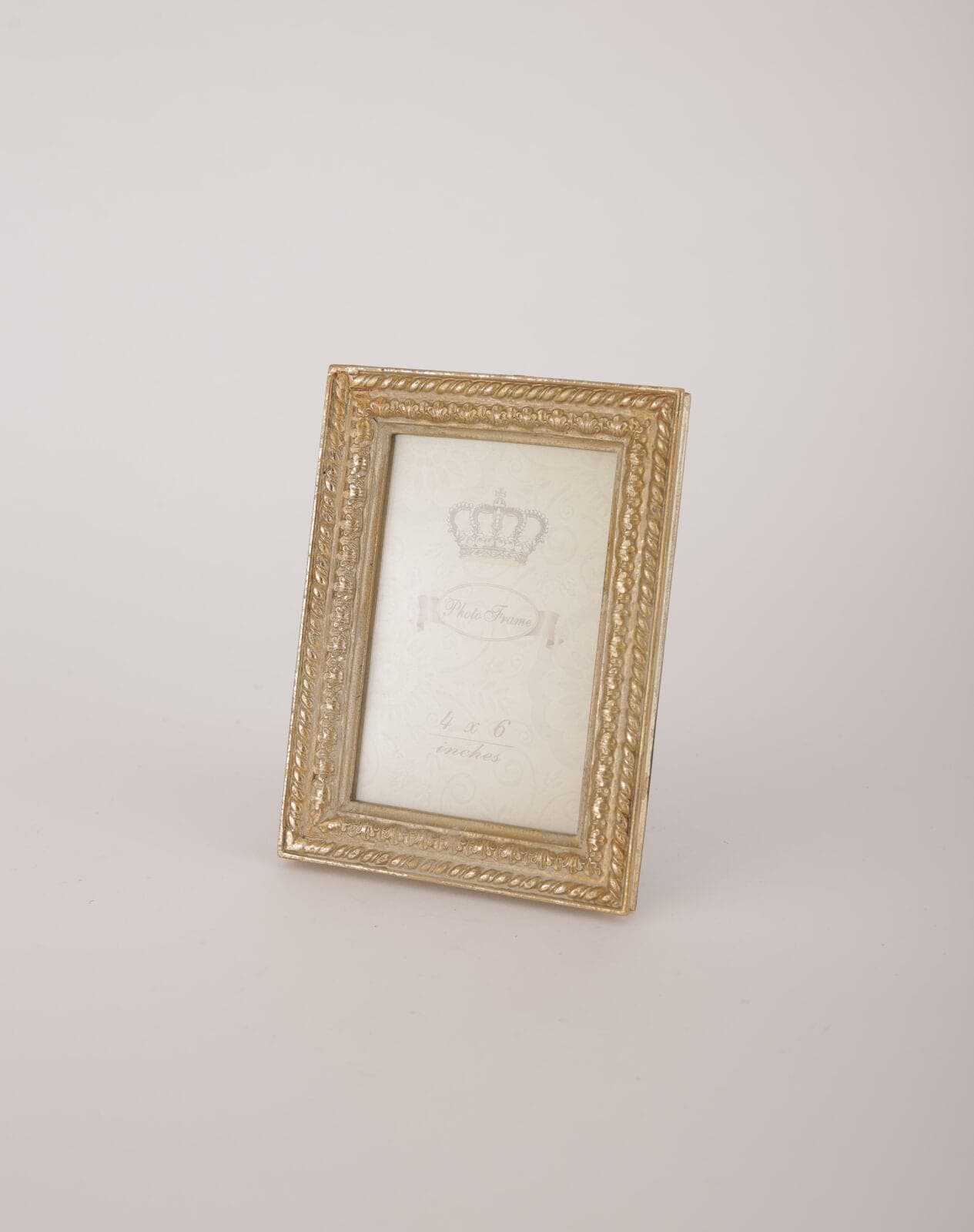 Tischnummer Rahmen gold eckig – 19 cm